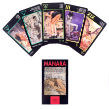 (Tarot érotique Manara) Jeu de cartes de tarot Osho Zen Oracle Party Table Jeux de société Autel de