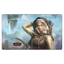 (9) Tapete de juego de torneo de cartas TCG de Uprising de 35 x 60 cm para juegos de carne y hueso con