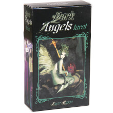 (Negro) Juego de cartas de tarot Marchetti, adivinación, adivinación, oráculo, cartas, fiesta familiar,