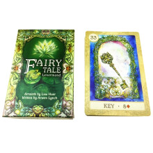 Tarot Lenormand de cuento de hadas, baraja de 38 cartas, inglés completo, adivinación misteriosa, destino,