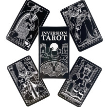 (Tarot inversé) Jeu de 5781 cartes de tarot kabbalistique pour la divination Version anglaise Jeu de