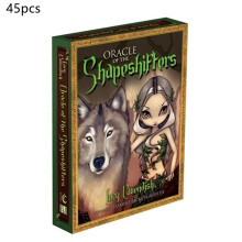 (Shapeshifters) Jeu de 78 cartes Thelema Tarot Oracle anglais Jeu de cartes pour fĂŞte familiale
