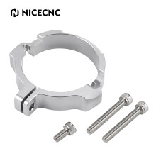 Nicecnc Motorfiets Aluminium Uitlaatflens Beschermkap Voor Husqvarna 250 300 TE Tc Tx Voor Ktm Xc Sx