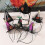 (C, One size) Cute Mini Cone Hat Wizard Hat Pumpkin Sequins Witch Hat Headband Non-Slip 2