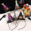 (C, One size) Cute Mini Cone Hat Wizard Hat Pumpkin Sequins Witch Hat Headband Non-Slip 1