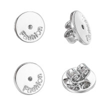 (Golden, One size) 10 Pcs Butterfly Earrings Stoppers Alloy Backs Replacements for Posts Earrings