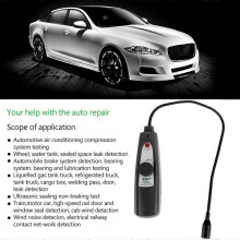 (As show, One size) Ultrasonic Leak Detector Car Window Seal Defect Gas Vacuum Pressure Locator