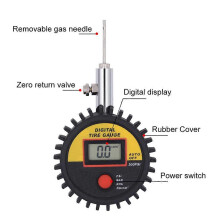 (As show, One size) Digital Display Manual Handheld Football Accurate Ball Barometer Measurements