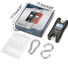 (As show, One size) Digital Fish Scale Fishing Weights Scale Hanging 500 Kg /1000 Lb Balance Scale