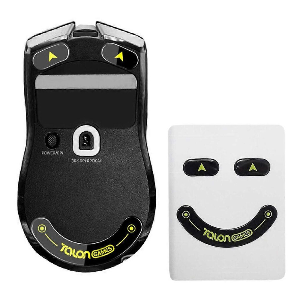 (As Show, One Size) 1Set 0.8Mm Glass Mouse Feet Mouse Skates Stickers Pad Rounded Glides Curved Edges For Viper V2 Pro Mouse 8191722689627