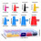 Rubberen stoppen, conisch, 60 stuks, set Si 2