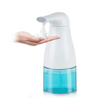(As show, One size) Automatic Foaming Dispenser Touchless 250ml Countertop Dispensers For Bathroom Kitchen Office Hotel