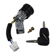 Geschikt voor Peugeot 107 Citroen C1 Toyota Aygo N0501412 N0502200 Contactslot met 2 sleutels