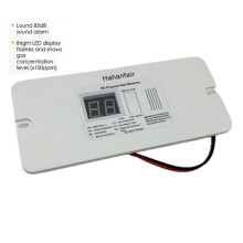Digital RV Propane Gas Detector with 85dB Loud Alarm, DC 12V, for Trailer, Motorhome, Motorcoach
