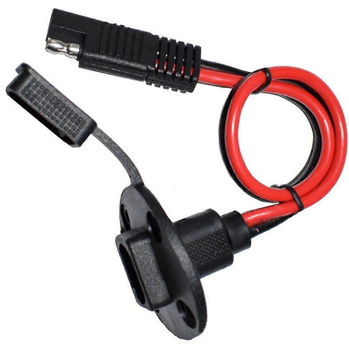 (As show, One size) 10AWG SAE Connector Socket Sidewall Port Multi-application Extension Cable 1