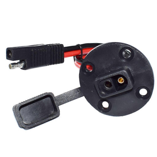 (As show, One size) 10AWG SAE Connector Socket Sidewall Port Multi-application Extension Cable 2
