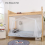 Dormitorio compatible con mosquiteros, dormitorio, litera 2