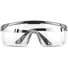 Gafas de seguridad ajustables para uso sobre gafas, compatibles con usuarios de gafas (negras)