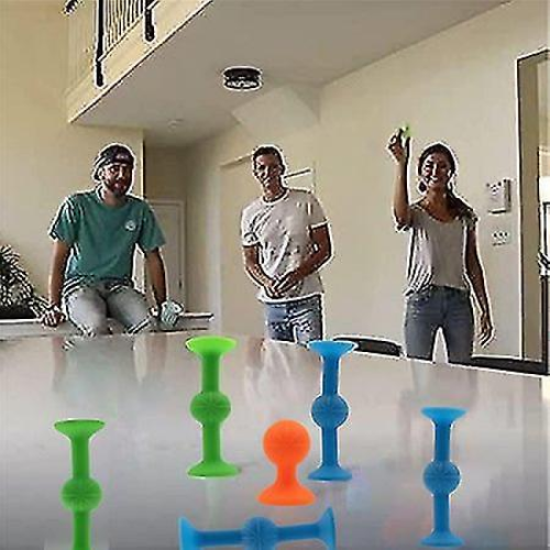 Jeu de fléchettes à ventouse, 22 pièces, en silicone 1