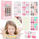 Ensemble de 120 faux ongles pour enfants 1