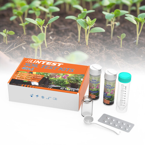 Kit de test de sol pour mesurer le pH, l'azote, le phosphore et le potassium 1