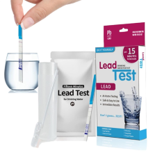 Kit de test de plomb dans l'eau - Détection de la qualité de l'eau, kit de bandelettes de métaux lourds | Test précis du plomb dans l'eau à