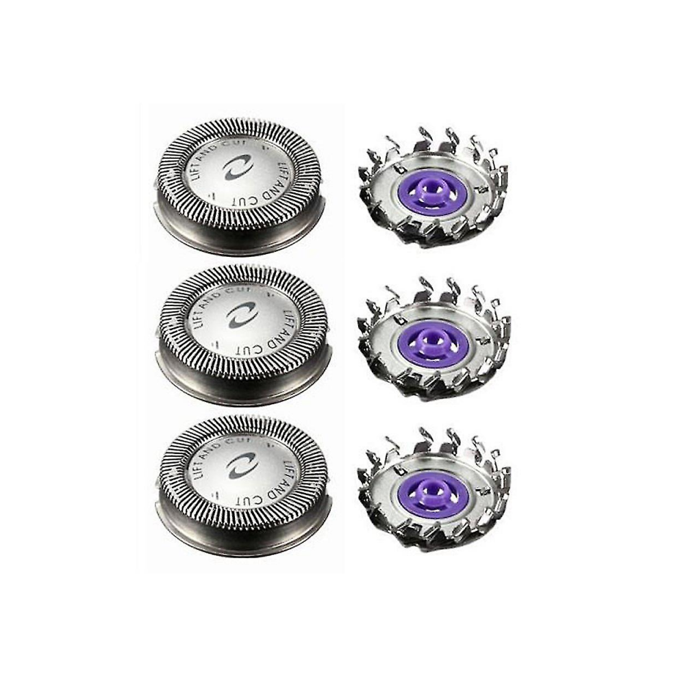 3pcs Shaver Head Compatible Shaver Blade Compatible Hq3 Hq4 Hq55