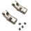 4 Pcs Universal Joint Shaft Coupler Coupling Steering Connector Compatible Rc Car Crawler Boat- 5