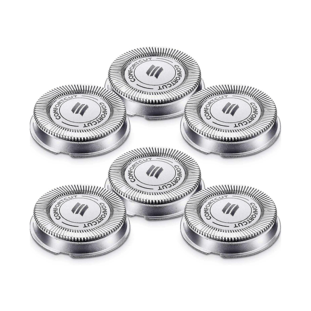 6 Packs Sh30 Shaver Heads Compatible Electric Shaver 1000, 2000