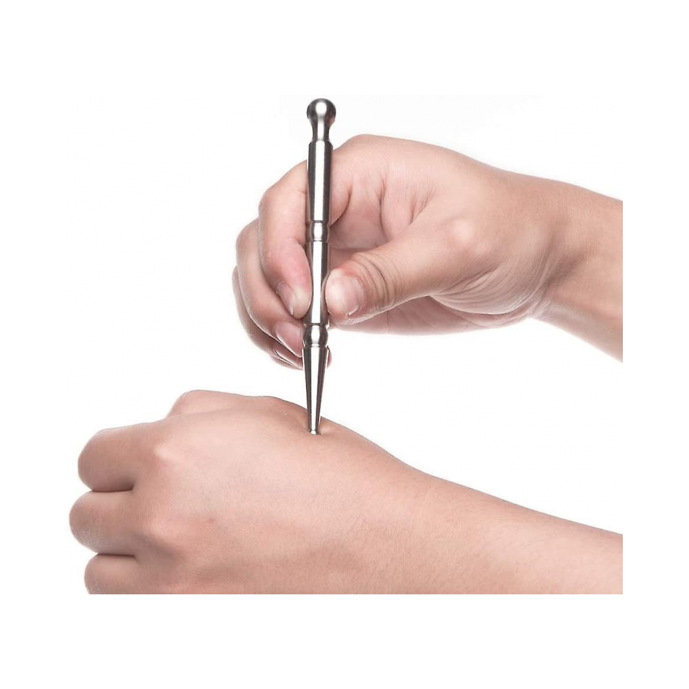 Stainless Steel Deep Tissue Massage Tool-manual Acupuncture Pen-trigger Point Massage Relief Pain Therapy Tools Full Body Relaxing Trigg