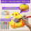 Easter Egg Decorating Kit Egg Drawing Spinners Machine 8 Paintings 3 Eggs 5