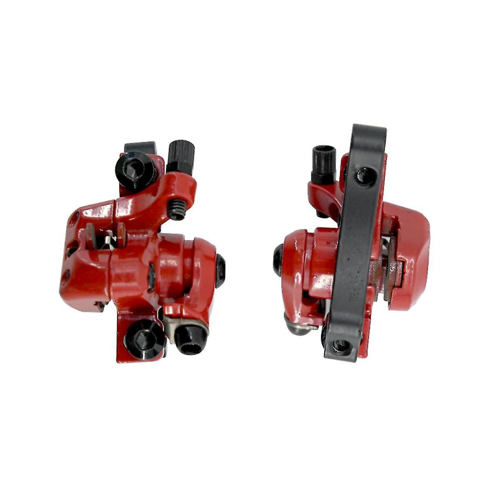 Electric Scooters Front Rear Wheel Brake Compatible Kugoo M4 Pro Disc Brake-Subaoe Red 9492778510217