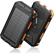 Ηλιακός φορτιστής power bank - Φορητός φορτιστής 20000mah, γρήγορος φορτιστής qc3.0 με διπλ