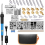 54 τεμάχια 60w ηλεκτρικό κιτ κολλητήρι ρυθμιζόμενης θερμοκρασίας σετ καύσης ξύλο 2