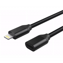 Cavo di prolunga Lightning da 6 piedi compatibile con iPhone e iPad, certificato Apple MFi, connettore femmina-maschio per iPhone, per trasf