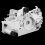 Carter motorbehuizing montage compatibel Stihl Ms170 Ms180 Ms 170 180 3