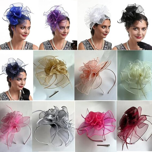 Fascinators Hoeden Compatibel Vrouwen 1