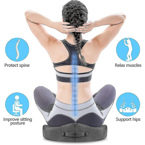 Almofada de assento, almofada de assento ortopédica, almofada de assento ergonômica compatível com o melhor assento 1