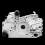 Conjunto de carcaça do motor do cárter compatível com Stihl MS170 MS180 MS 170 180 2