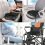 Almofada de assento, almofada de assento ortopédica, almofada de assento ergonômica compatível com o melhor assento 4