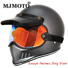(D3 (geen helm)) Motorhelm Brillen Verkleuring Zonnebrillen Fietsbrillen Motocross Helmbrillen