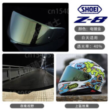 (Kleurrijk blauw) Shoei CWR-F2 vizier voor SHOEI Z8 RF1400 NXR2 CWR-F2 UV-bestendig integraalhelm met
