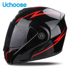 (L-A4-M) Kies Unisex Motorhelm DOT-certificering Dubbele lens Dwarsdoorsnede Helmveiligheid Modulair