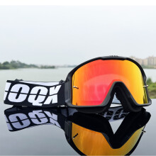 (Zwart) Motocross Dubbele Lens Brillen MX Off Road Dirt Bike Motorhelmen Brillen Ski Sport