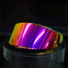 (Revo Red) K6 Helmvizier Motorfiets Integraalhelm Vizier Lens Nachtzicht Vizierhoes voor AGV K6