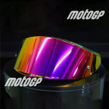(Rood Goud) K6 Helm Vizier Motorfiets Integraal Helm Vizier Lens Nachtzicht Vizier Case voor AGV k6
