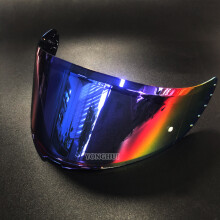 (Zwart)Motorhelm Vizier Anti-UV PC vizier Lens v14 Model Helder Rook Donker Vervangend Vizier Voor