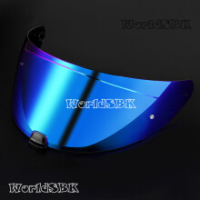 (Zilveren vizier) HJ-31 Motorfiets integraalhelm vizier lenshoes voor HJC I70 I10 anti-UV stofdichte