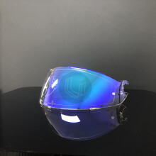 (Revo Clear Silver)Motorhelm Vizier Anti-UV PC vizier Lens D-Skwal2 Model Smoke Dark Vervanging