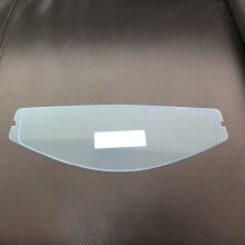 (Revo Clear Blue)Motorhelm Vizier Anti-UV PC vizier Lens D-Skwal2 Model Smoke Dark Vervanging